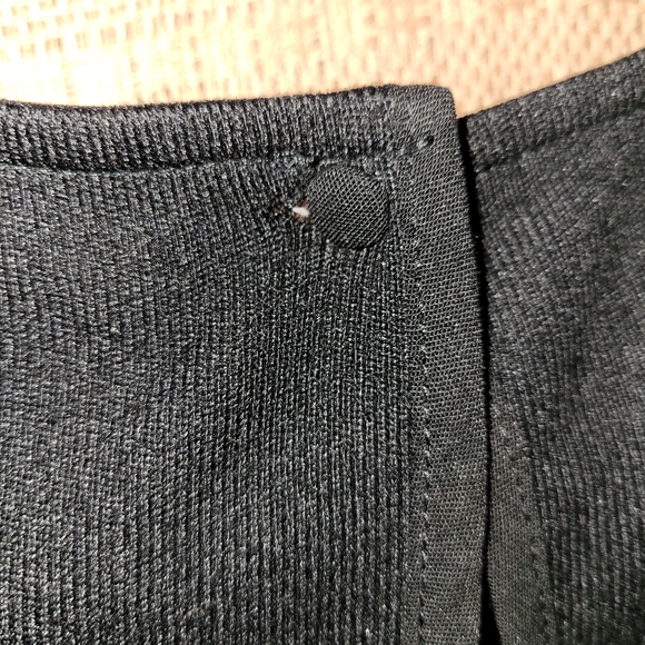 THML Embroidered Long Sleeve Black Top - Picture 5 of 5